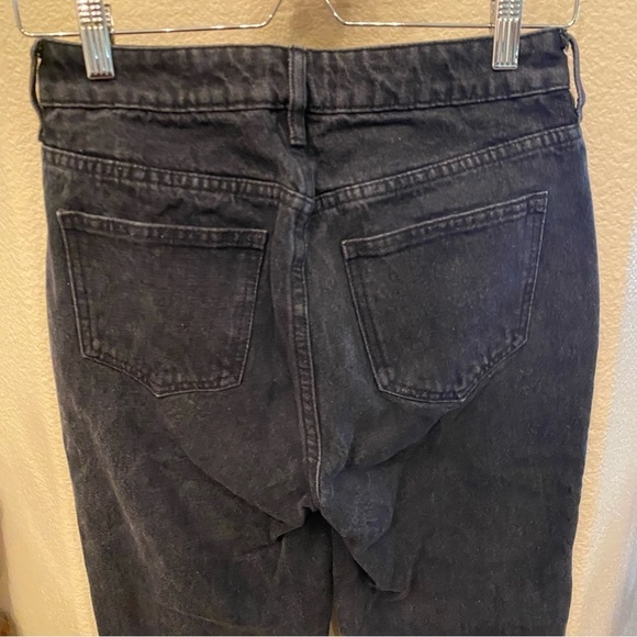 PACSUN Charcoal Black Mom Jeans Size 25 - Picture 5 of 7